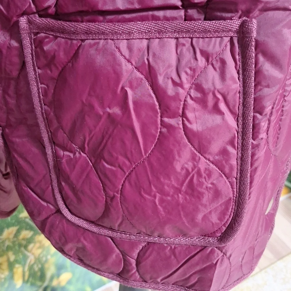 NWT deep ruby XSmall all weather coat